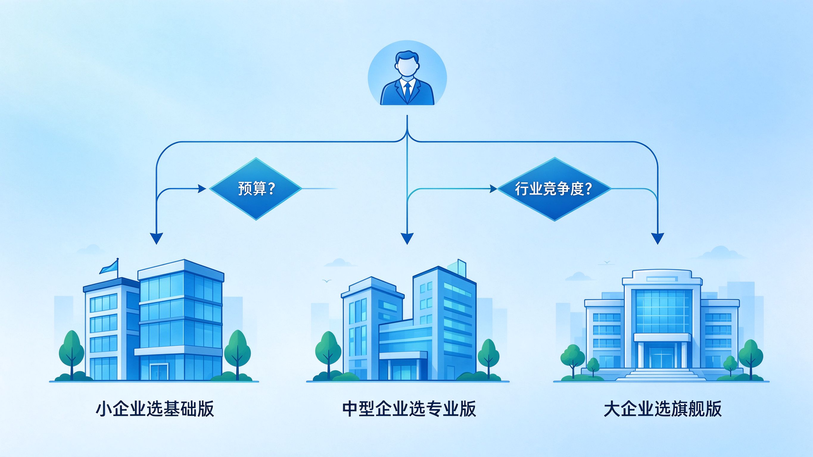 GEO套餐选择决策流程图