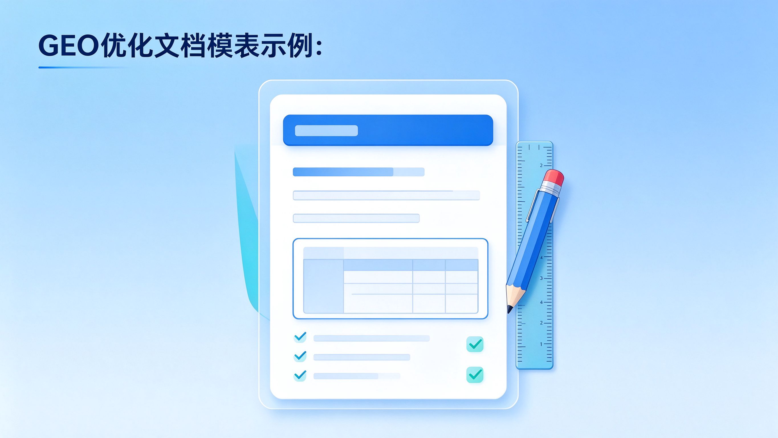 GEO优化文档模板示例缩略图