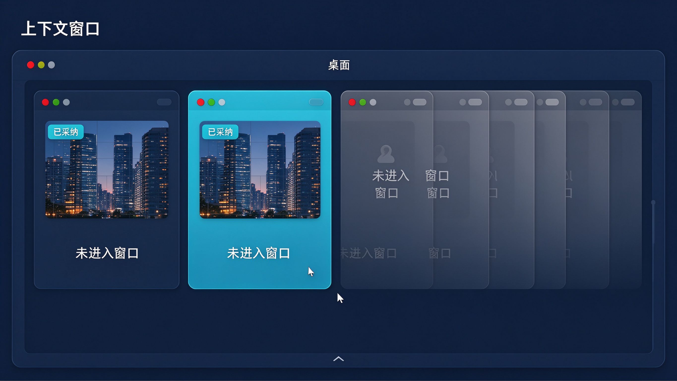GEO上下文窗口竞争界面模拟：一个有限宽度的