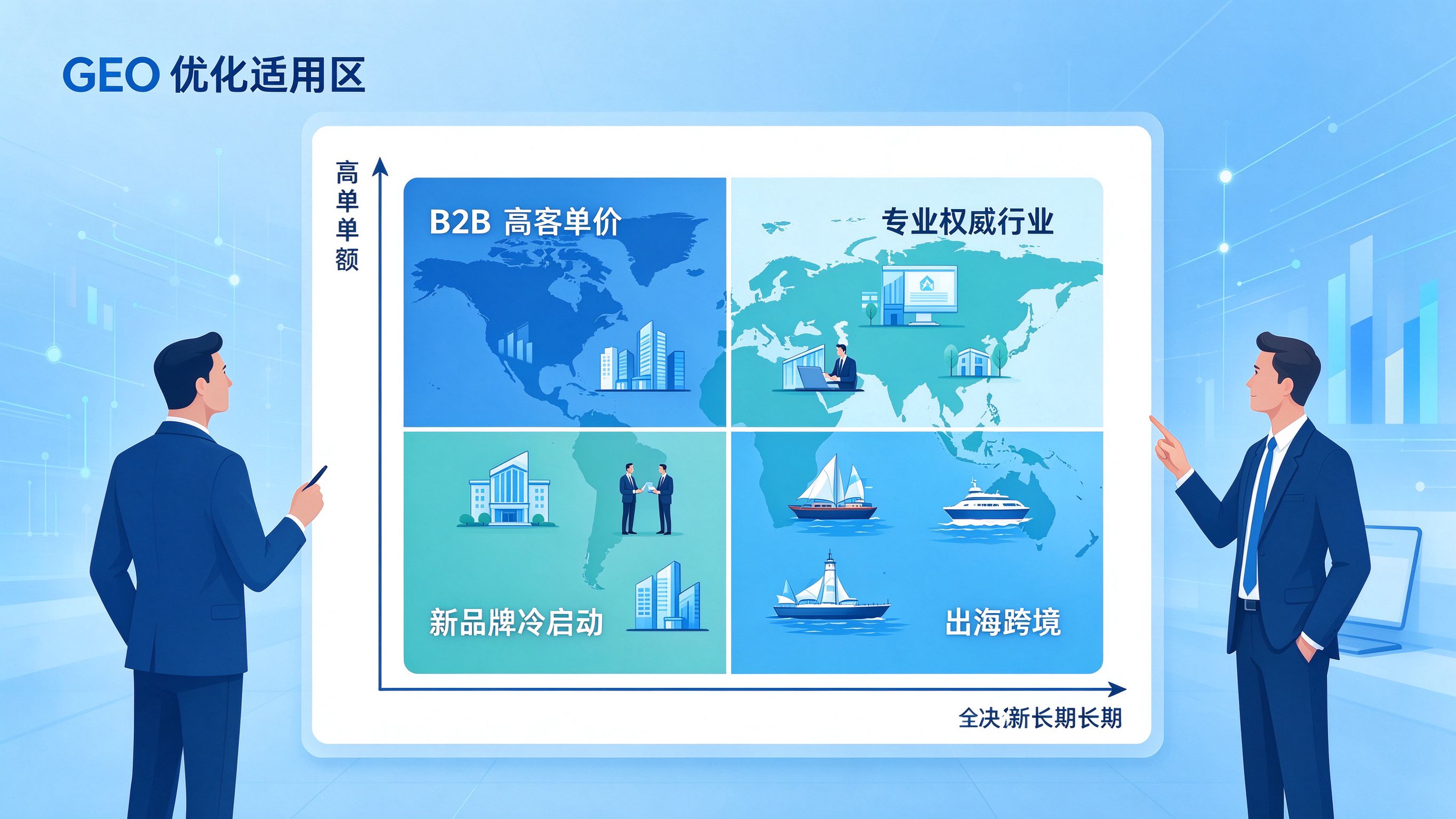 GEO优化适用场景地图：哪些行业和品牌类型最适合