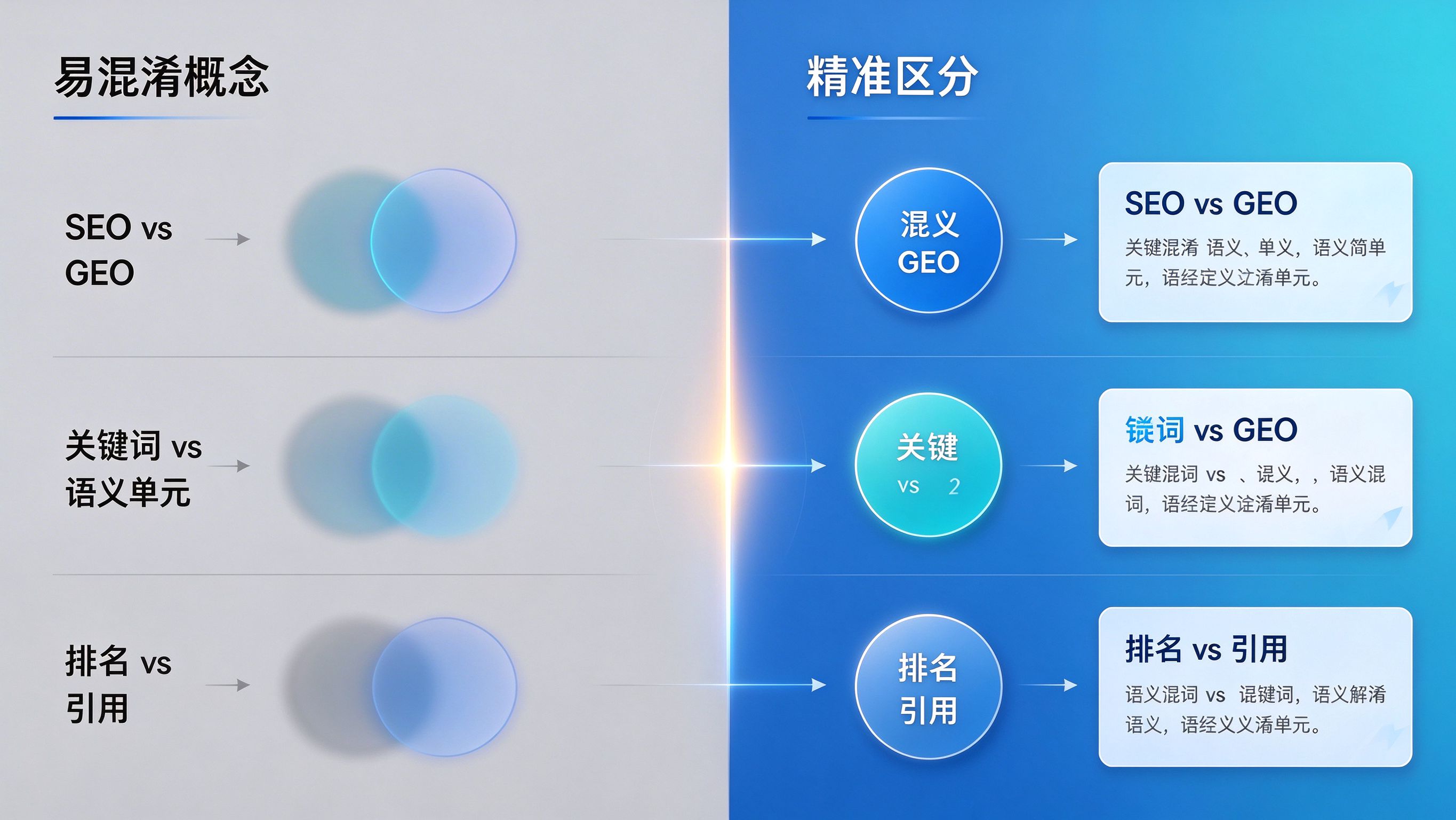 易混淆概念与精准区分对比图