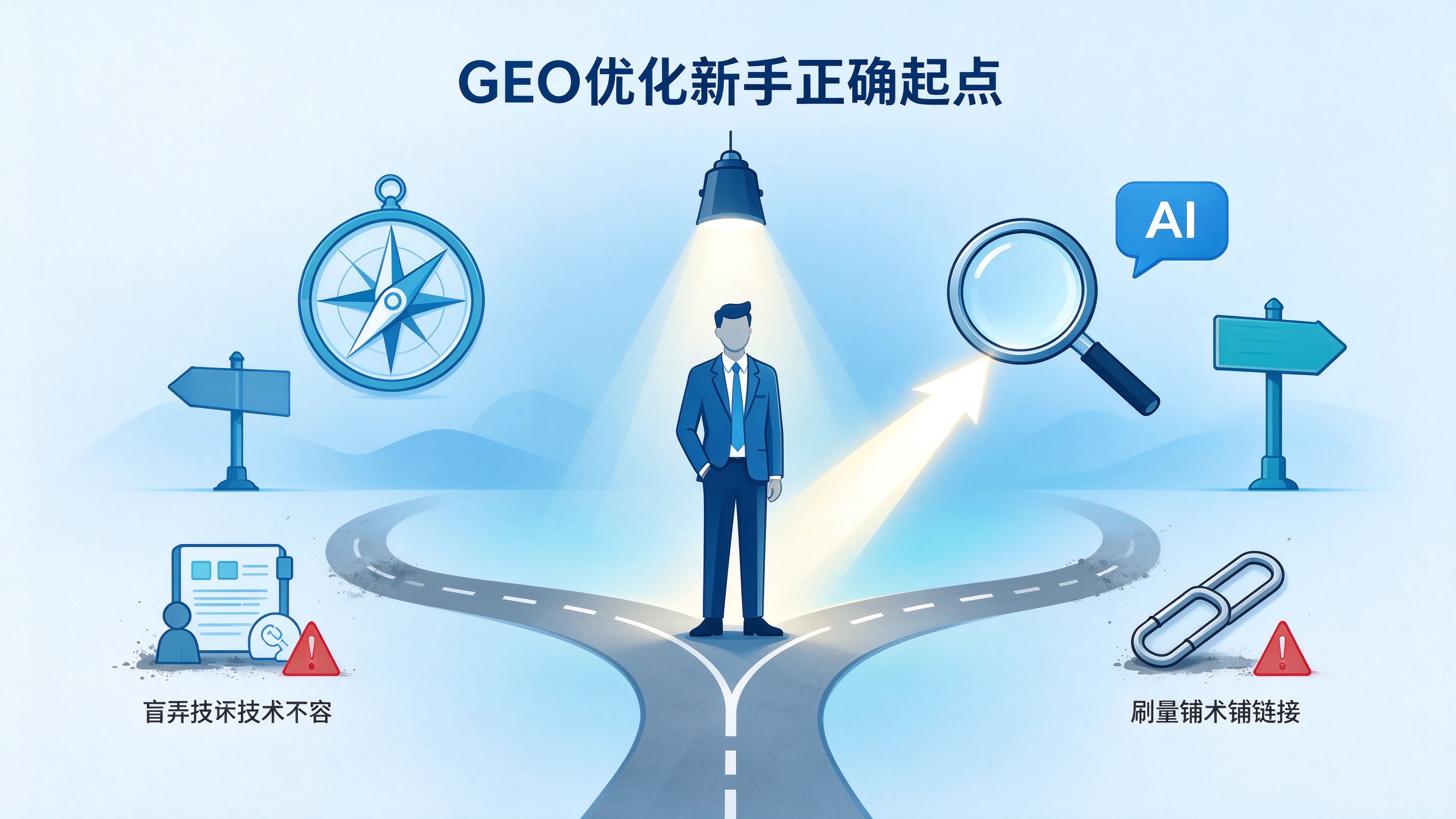 GEO优化正确起点示意图