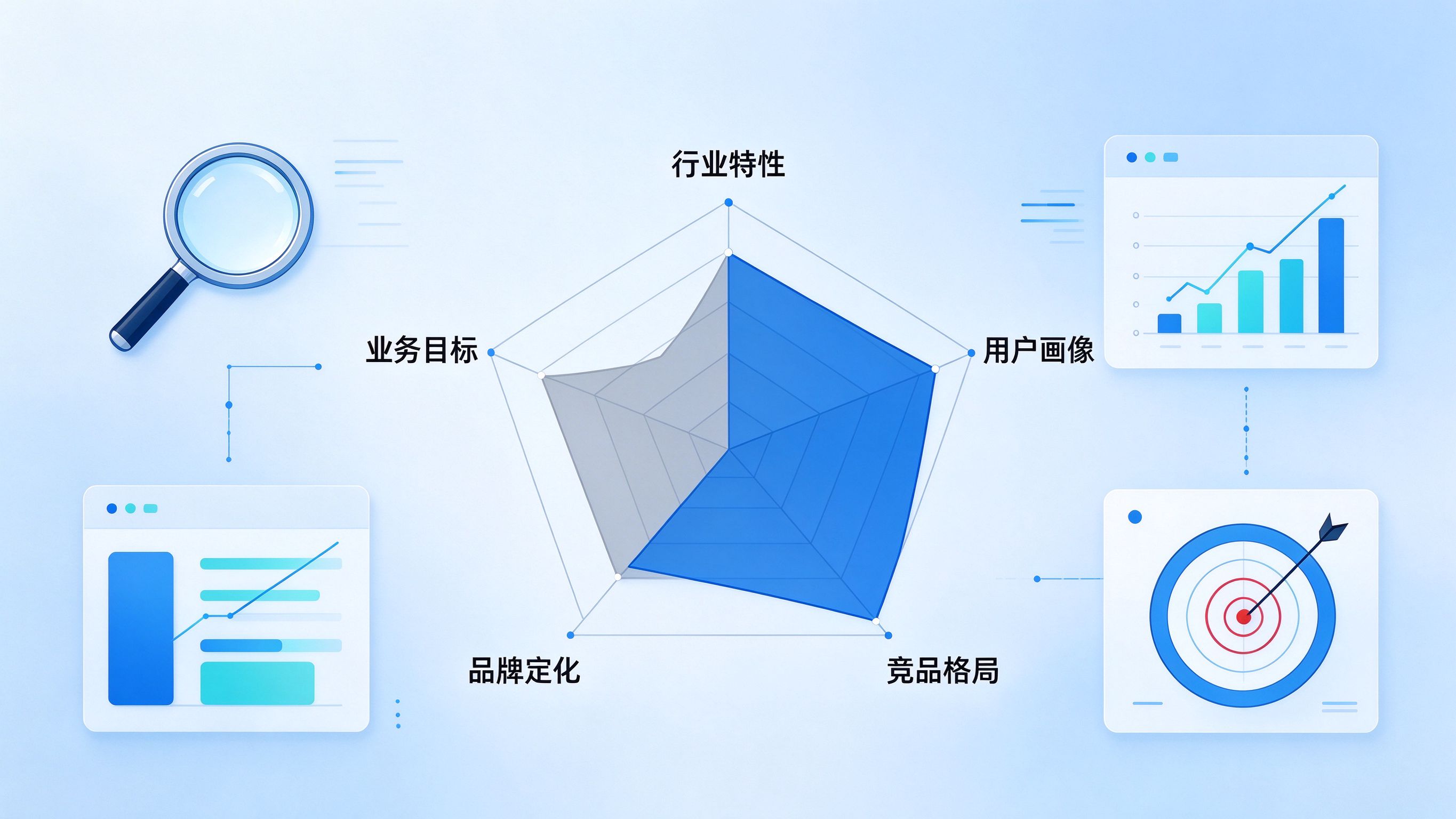 GEO优化定制化差异分析图——从行业特性到竞品格局的多维度差异