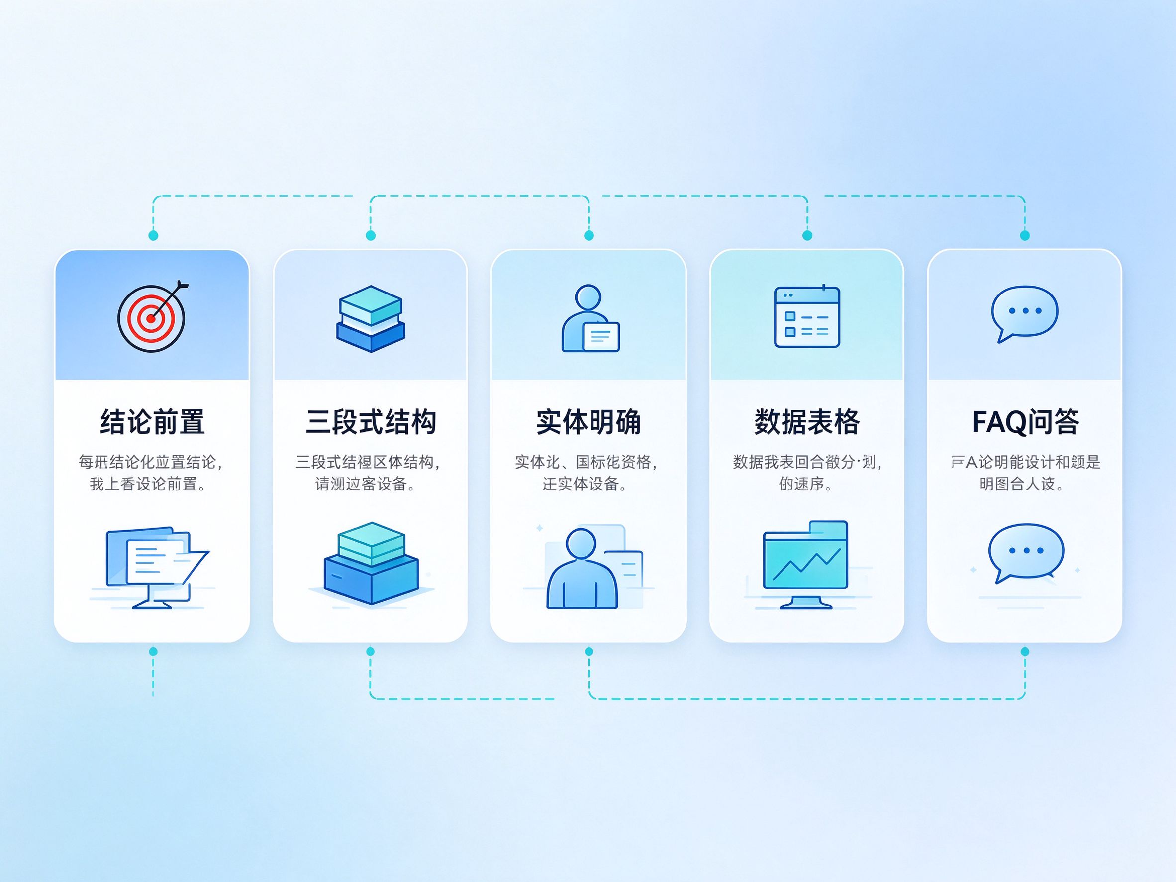 GEO优化提示词写法要点图