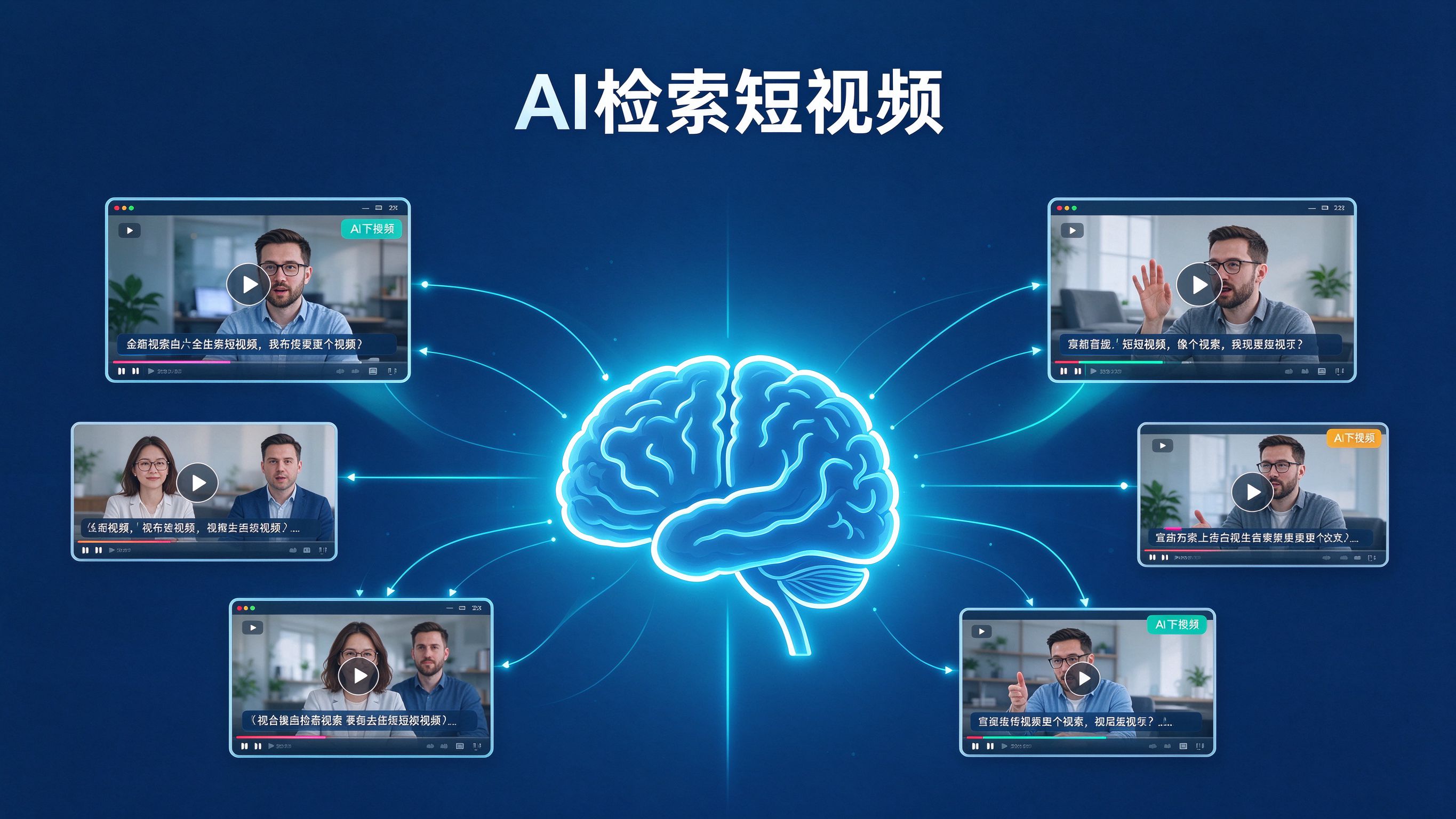 AI检索短视频内容