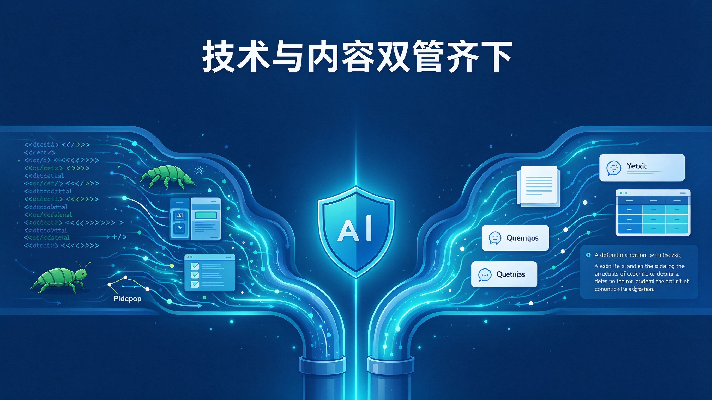 技术与内容双管齐下