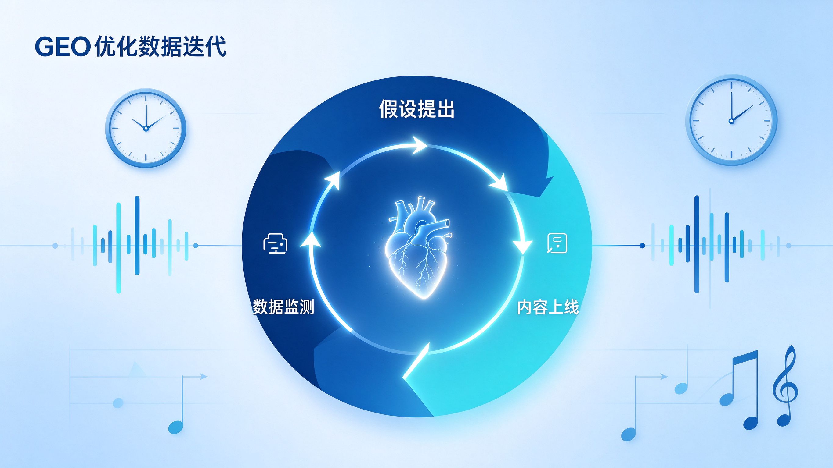 GEO优化数据迭代节奏闭环
