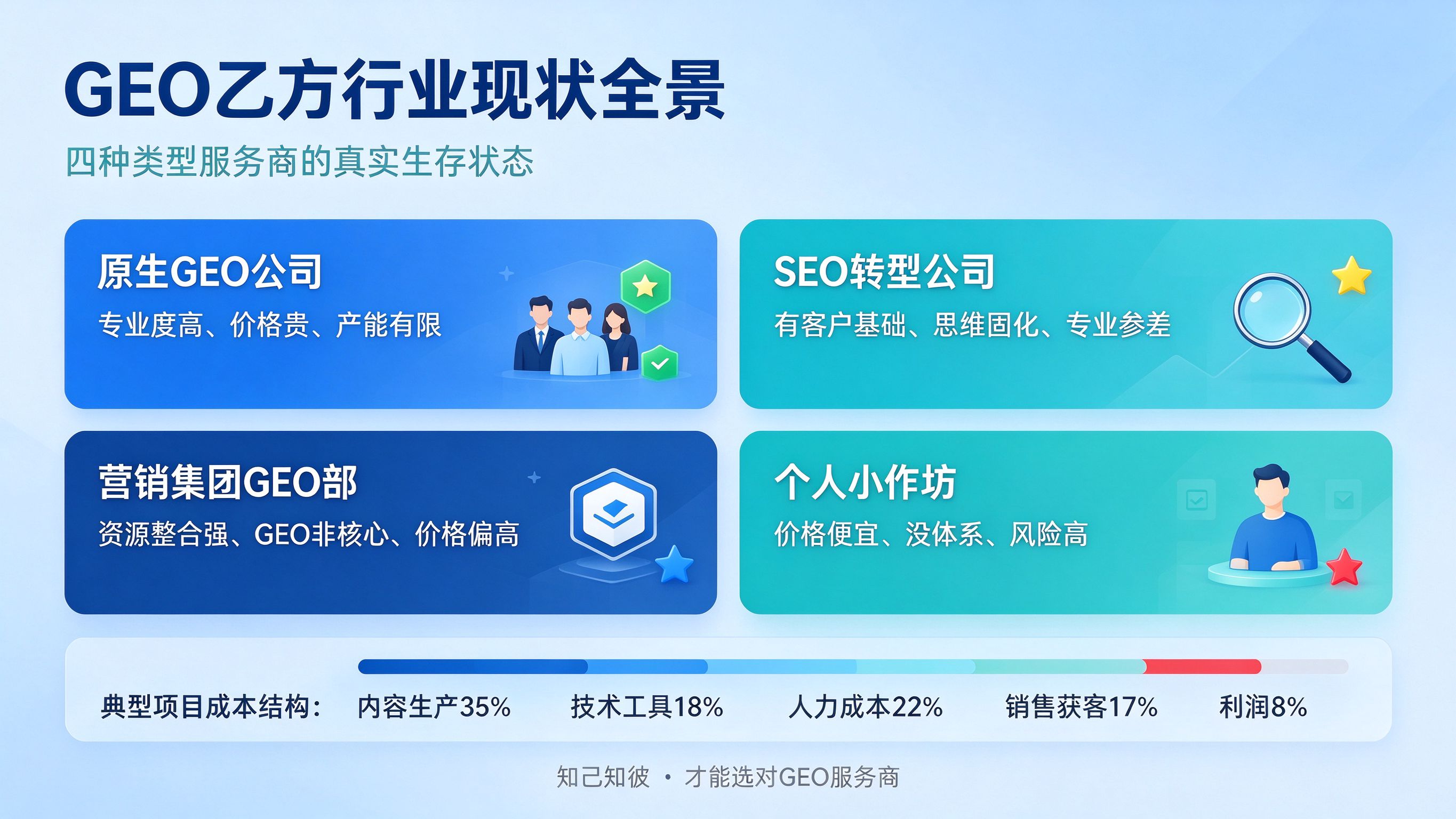 GEO优化乙方行业现状全景图