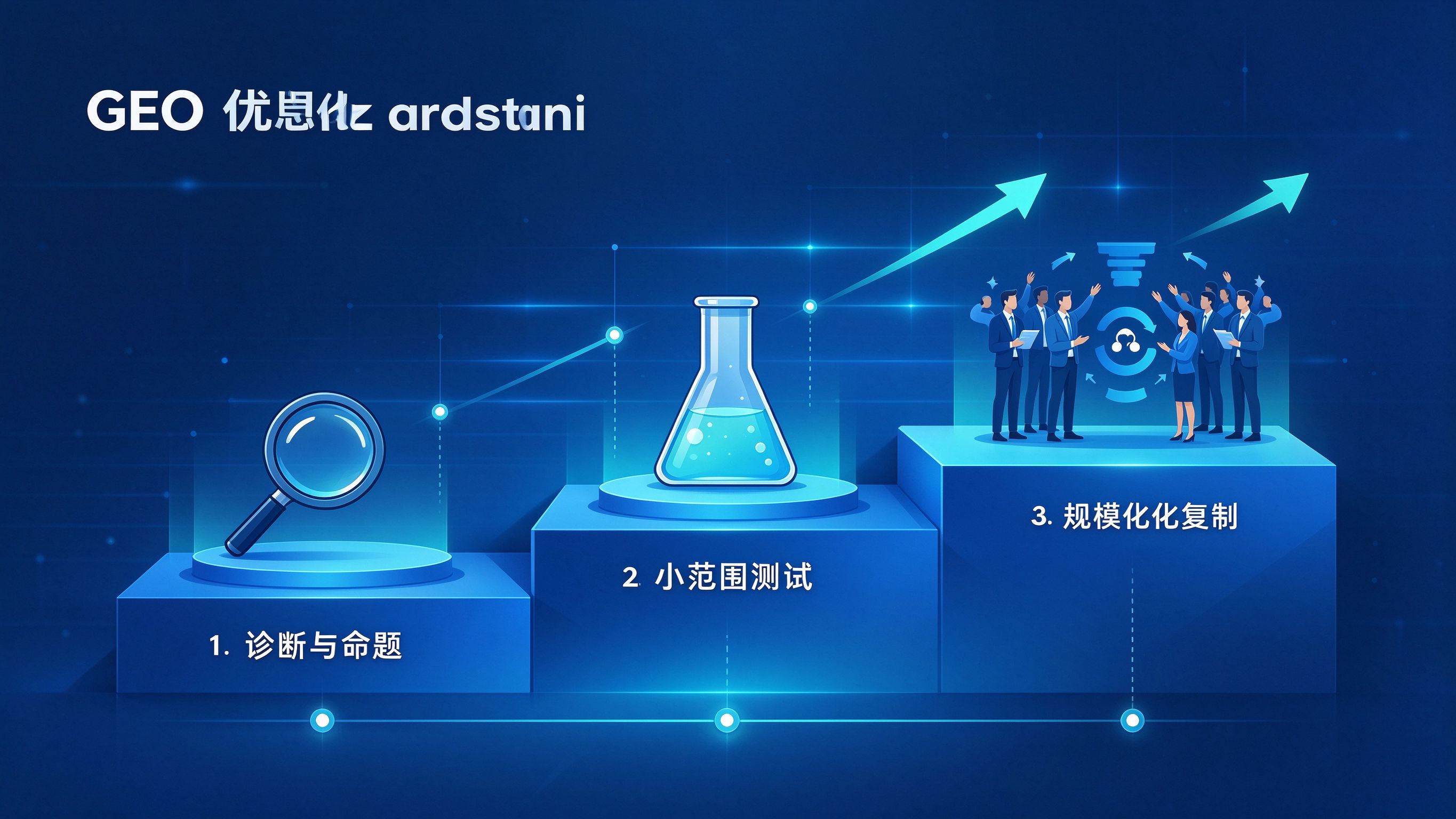 GEO优化创意玩法实践路径图