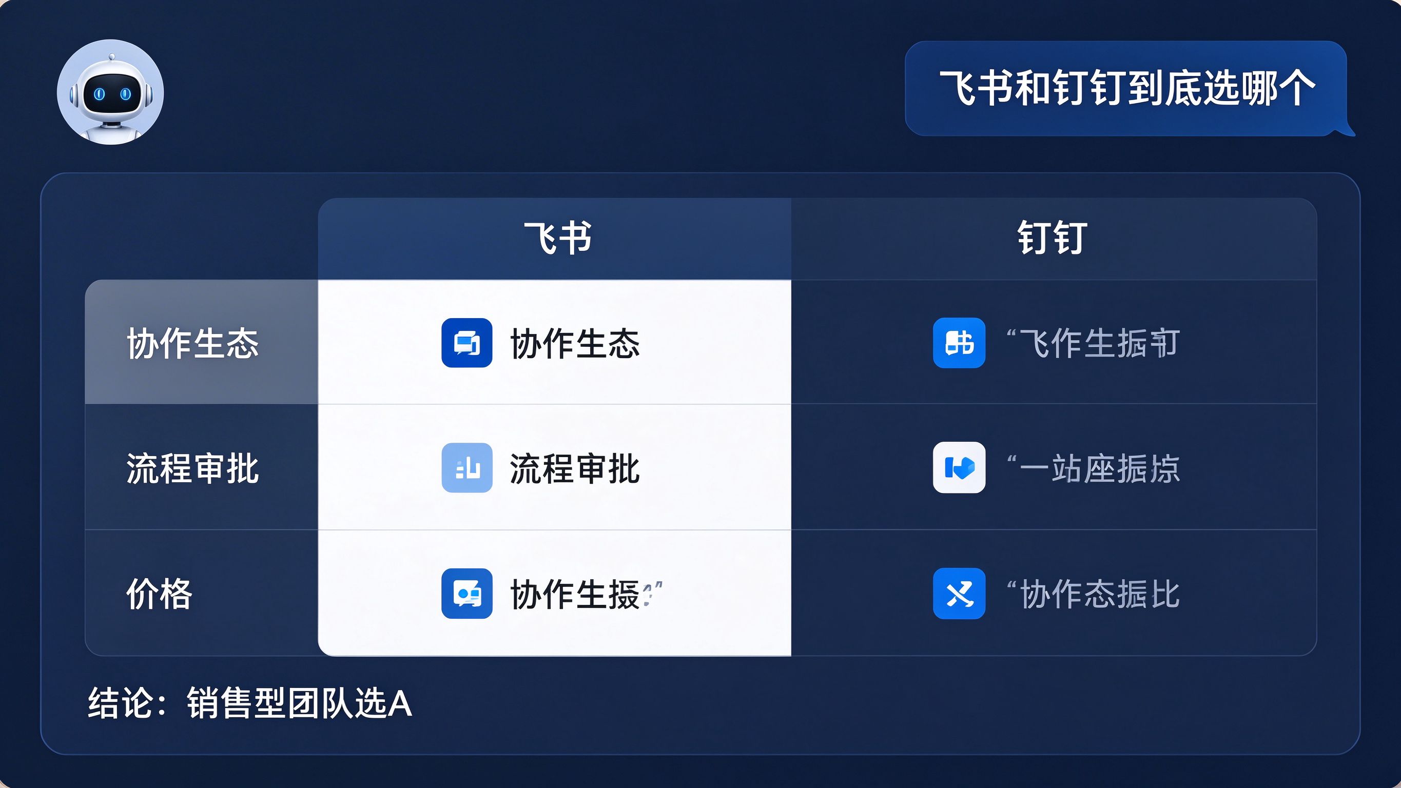 决策对比界面模拟：用户输入