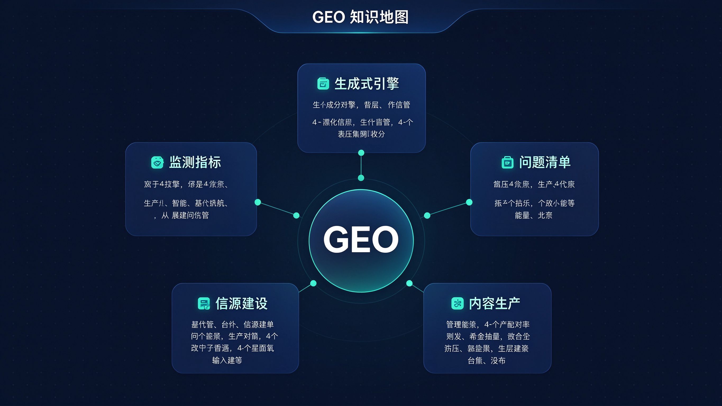 GEO知识地图模拟截图：中心
