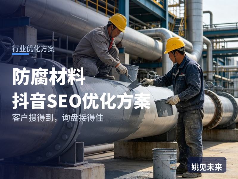 防腐材料行业抖音SEO优化方案：管道工程师搜“环氧防腐漆”，为什么刷不到你的涂层测试