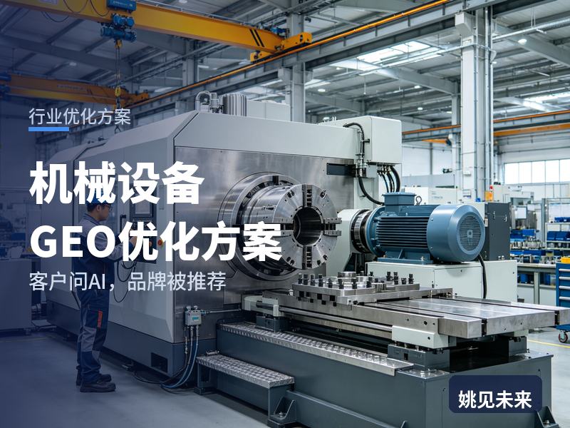 机械设备行业GEO优化方案：工厂采购问AI“通用机械设备找哪家”，你的制造厂被推荐了吗