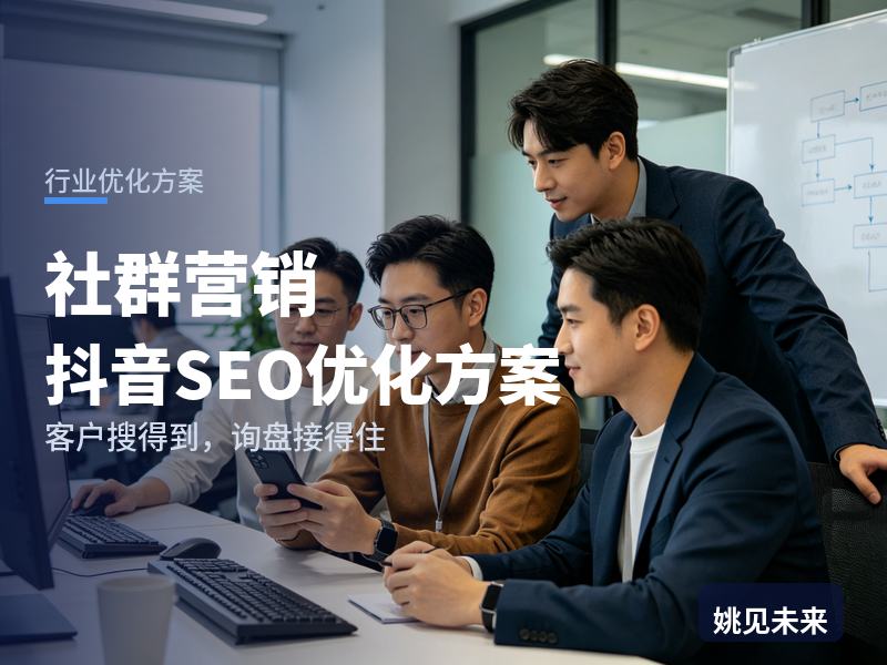 社群营销行业抖音SEO优化方案：开店老板搜“社群营销怎么做”，为什么刷不到你