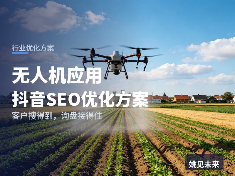 无人机应用行业抖音SEO优化方案：电网业主搜“无人机巡检”，先刷到你的作业画面