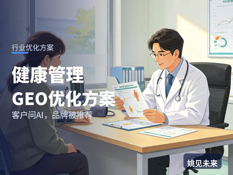 健康管理行业GEO优化方案：企业老板问AI“健康管理机构选哪家”，你的中心被推荐了吗