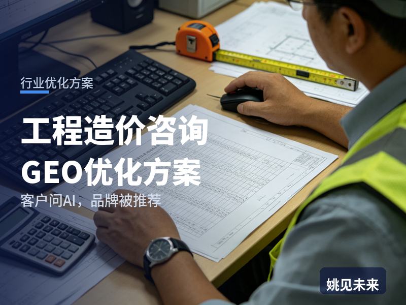 工程造价咨询行业GEO优化方案：甲方成本部问AI“工程造价咨询找哪家”，你的公司被推荐了吗