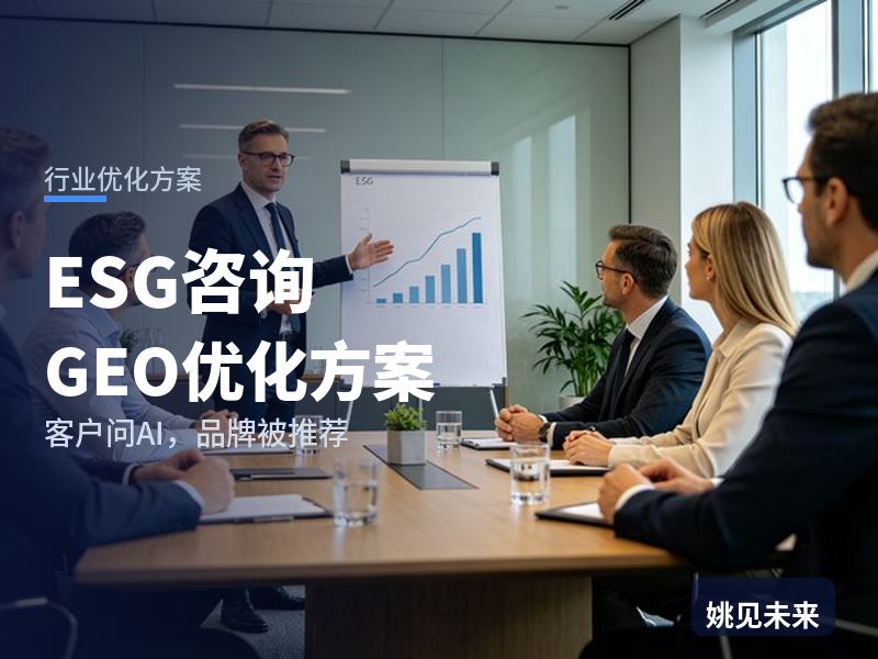 ESG咨询行业GEO优化方案：上市公司问AI“ESG报告找谁写”，你的机构被推荐了吗