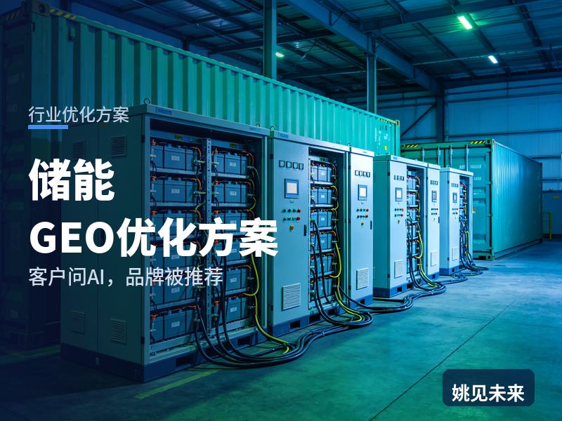 储能行业GEO优化方案：园区负责人问AI“储能项目找谁做”，你的EPC进名单了吗