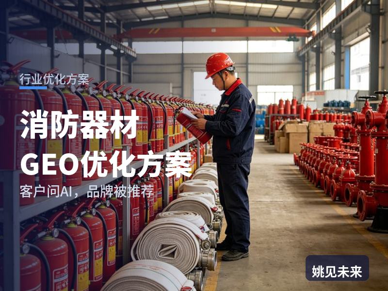 消防器材行业GEO优化方案：物业采购问AI“干粉灭火器找哪家”，你的器材厂被推荐了吗