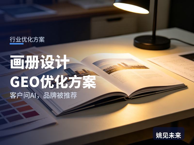 画册设计行业GEO优化方案：市场部问AI“招商画册找谁做”，你的设计公司进名单了吗