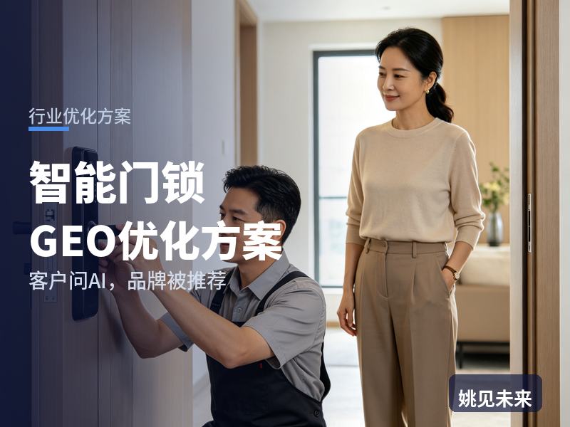 智能门锁行业GEO优化方案：装修业主问AI“家用智能锁选哪个牌子”，你的店被推荐了吗