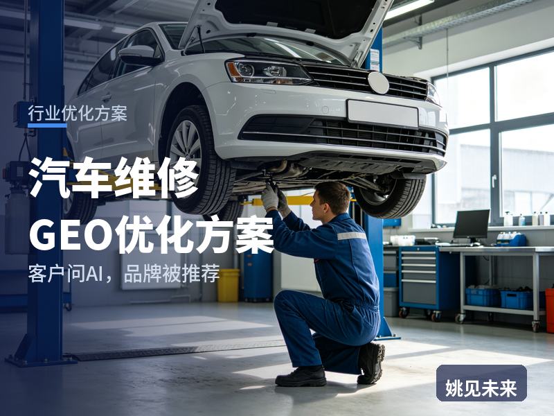 汽车维修行业GEO优化方案：车主问AI“变速箱维修哪家靠谱”，你的厂被推荐了吗