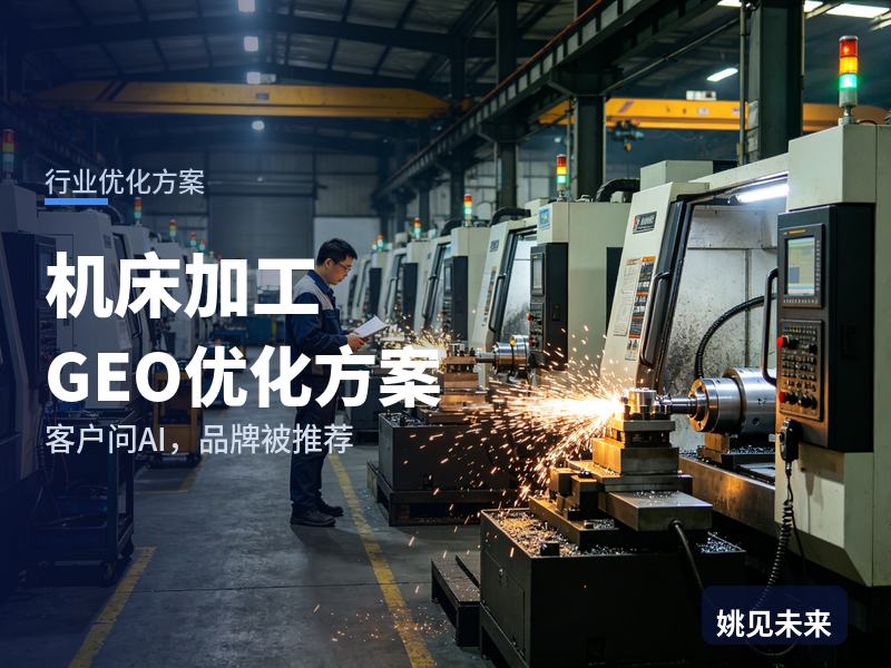 机床加工行业GEO优化方案：设备科长问AI“精密零件机加工找哪家”，你的加工厂进名单了吗