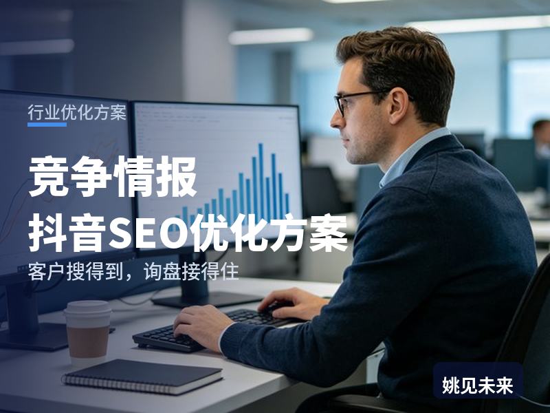 竞争情报行业抖音SEO优化方案：企业高管搜“竞争对手分析”，凭什么留住他看你的干货