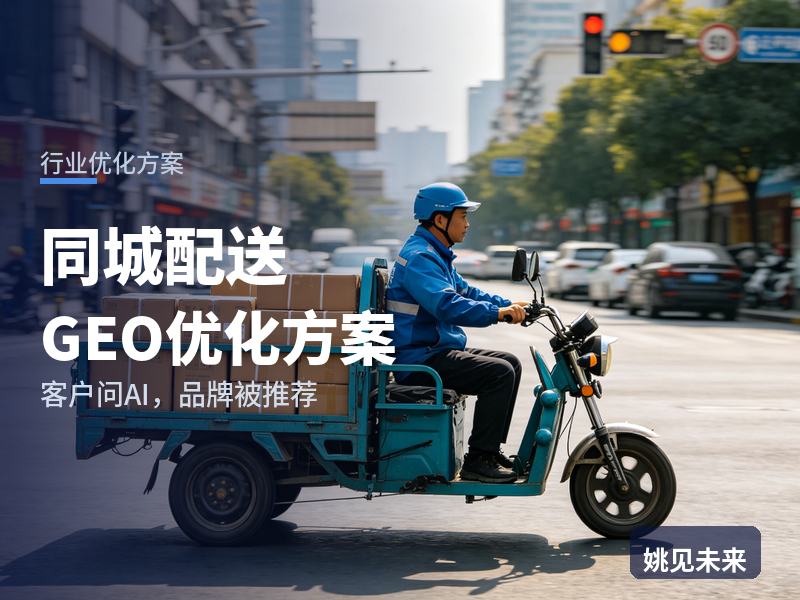 同城配送行业GEO优化方案：电商商家问AI“同城配送找哪家”，你的车队被推荐了吗