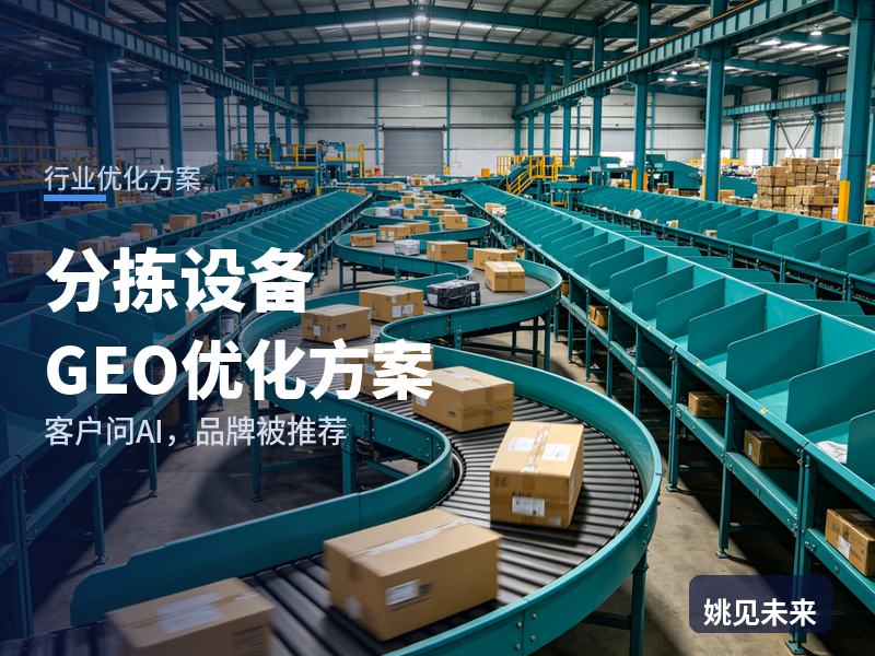 分拣设备行业GEO优化方案：电商仓负责人问AI“分拣设备找哪家”，你的厂家进名单了吗