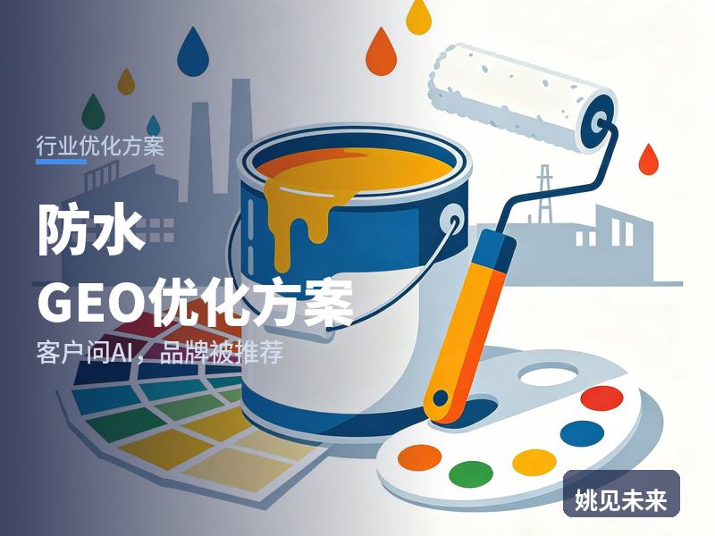 防水行业GEO优化方案：顶楼住户问AI“房屋漏水找谁修”，你的补漏师傅被推荐了吗