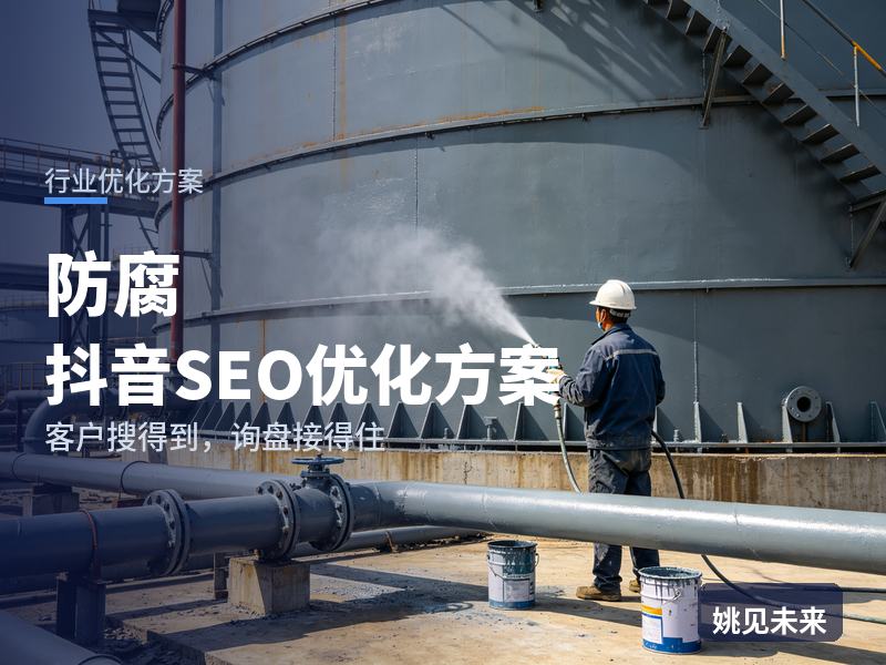 防腐行业抖音SEO优化方案配图