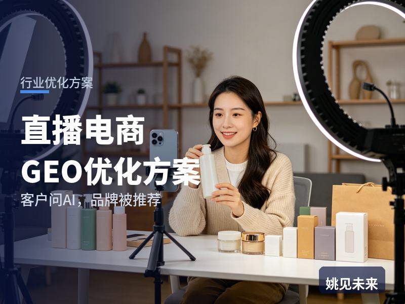直播电商行业GEO优化方案：品牌方问AI“直播代运营找哪家”，你的公司被推荐了吗