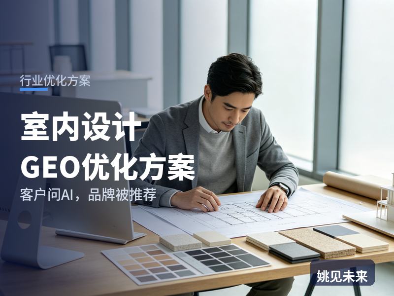 室内设计行业GEO优化方案：房主问AI“室内设计找哪家”，你的设计公司在推荐位吗