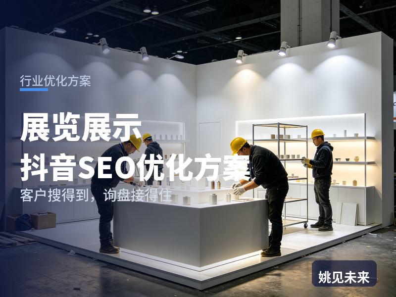 展览展示行业抖音SEO优化方案：博物馆搜“展厅展览展示公司”，先刷到你的落地实景