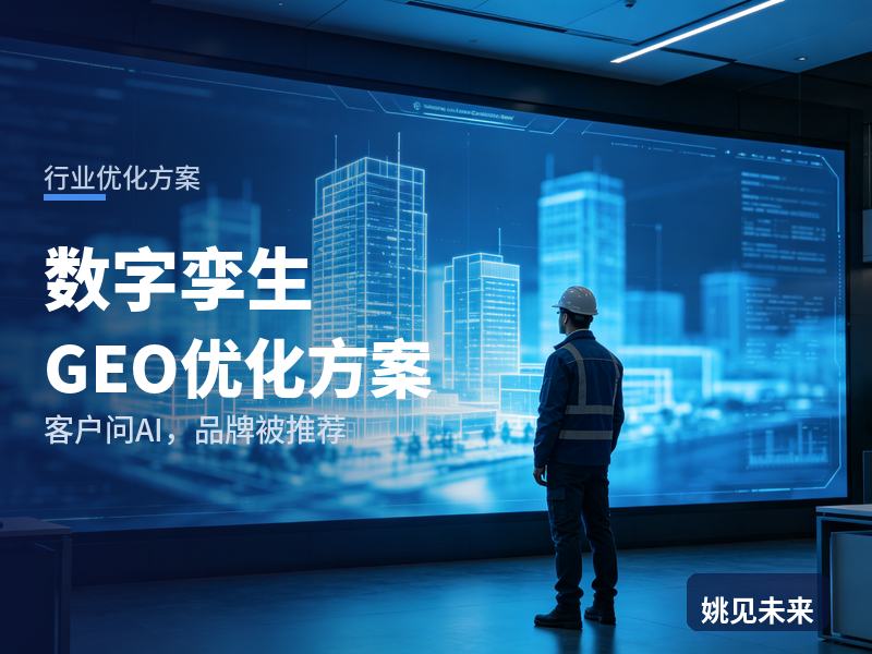 数字孪生行业GEO优化方案：工厂厂长问AI“数字孪生找谁做”，你的方案商进名单了吗