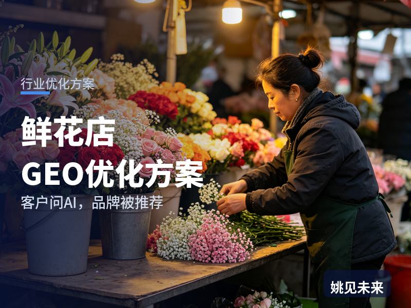 鲜花店行业GEO优化方案：订花客户问AI“同城鲜花店找哪家”，你的花店被推荐了吗