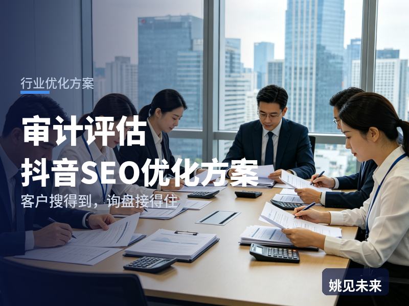 审计评估行业抖音SEO优化方案：中小企业主搜“审计报告多少钱”，问题出在哪