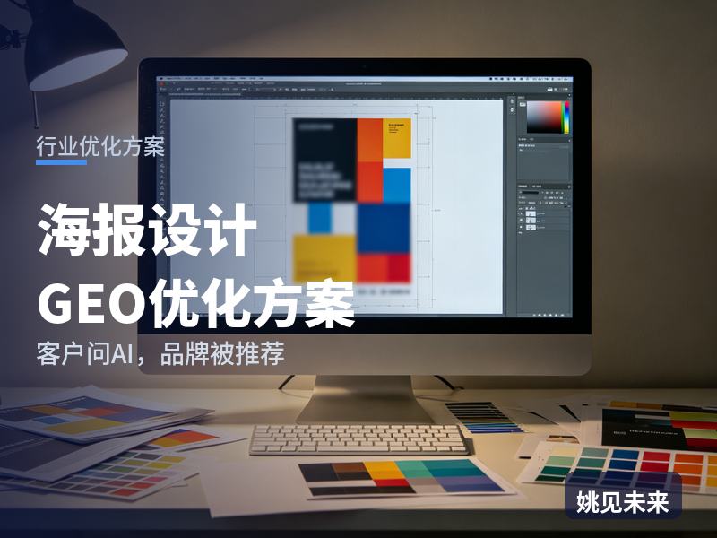 海报设计行业GEO优化方案：市场部问AI“产品海报设计找谁做”，你的设计公司被推荐了吗