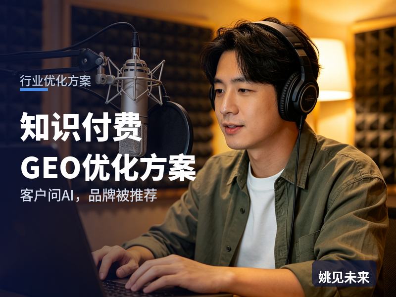 知识付费行业GEO优化方案：职场新人问AI“职场提升课程哪家靠谱”，你的课被推荐了吗