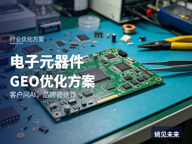 电子元器件行业GEO优化方案：硬件采购问AI“MCU代理商找哪家”，你的元器件商在答案里吗