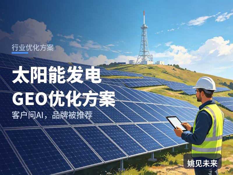 太阳能发电行业GEO优化方案：业主问AI“太阳能发电找哪家”，你的EPC被推荐了吗