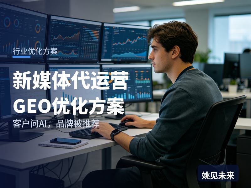 新媒体代运营行业GEO优化方案：商家老板问AI“抖音代运营找哪家”，你的公司被推荐了吗