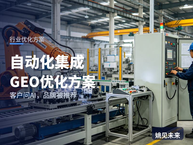 自动化集成行业GEO优化方案：厂长问AI“自动化产线集成找哪家”，你的集成商进名单了吗