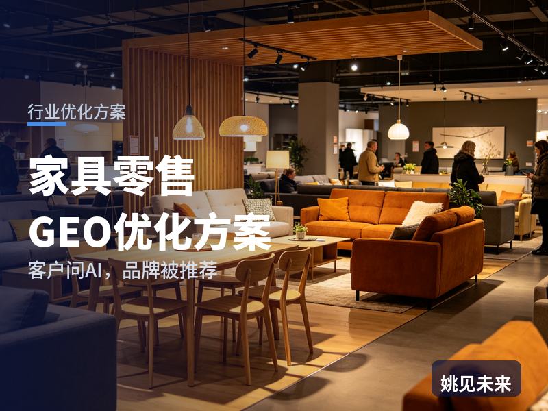 家具零售行业GEO优化方案：买家问AI“家具城哪家好”，你的卖场被推荐了吗