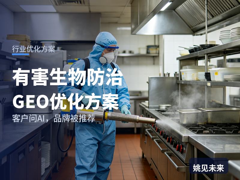 有害生物防治行业GEO优化方案：餐饮店长问AI“灭鼠除蟑螂找哪家”，你的消杀公司被推荐了吗