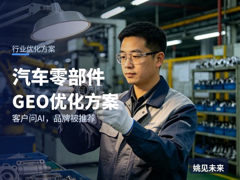 汽车零部件行业GEO优化方案：主机厂采购问AI“精密机加工件找哪家”，你的厂进名单了吗