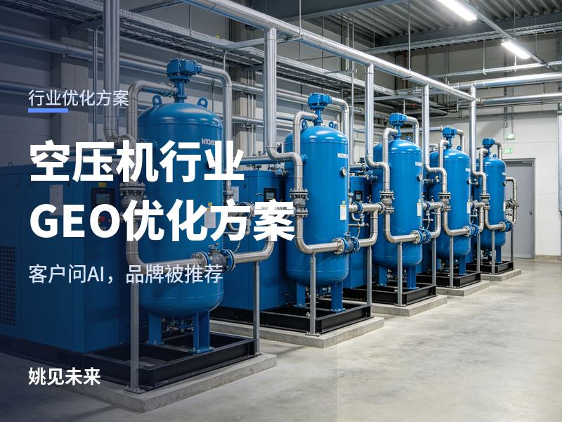空压机行业GEO优化方案：厂长问AI“空压机选哪家省电”，你的机组进候选了吗
