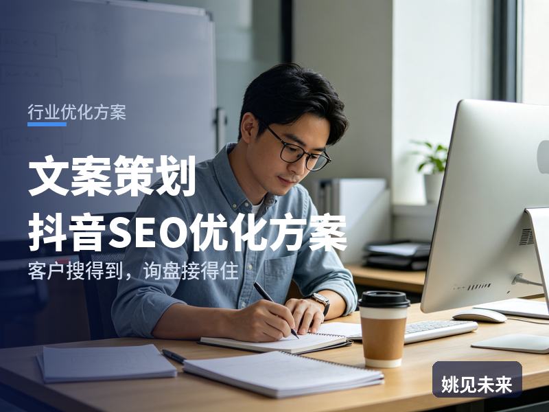 文案策划行业抖音SEO优化方案：创业老板搜“文案代写”，为什么刷不到你的案例